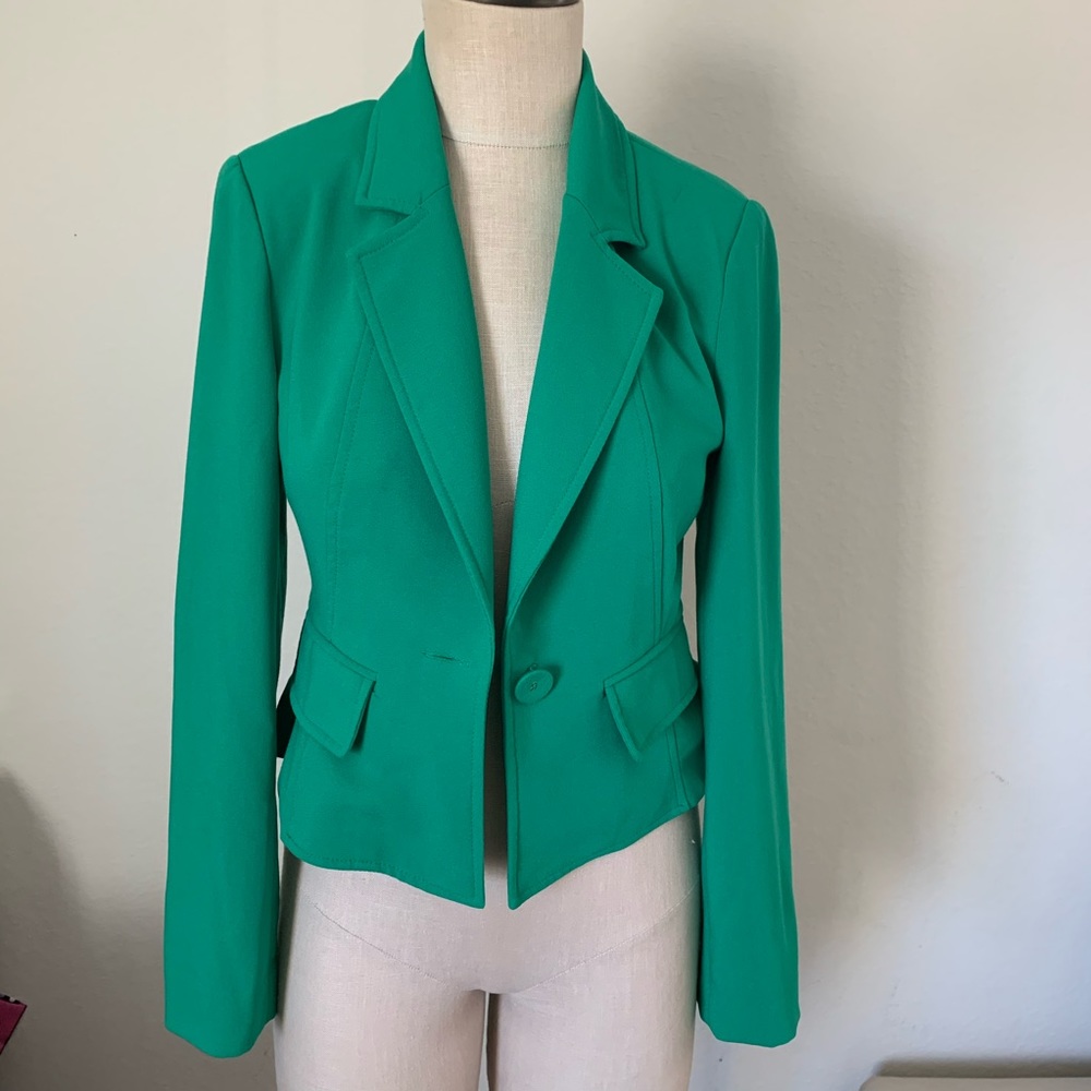 Forever 21 green blazer